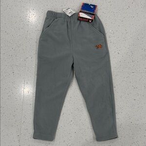 Backhill Snowboarding Kids Gray Fleece Jogger Sweats Size Boys Small NWT